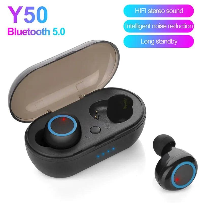 Y50 TWS Bluetooth Earphones - QMARIC Tech