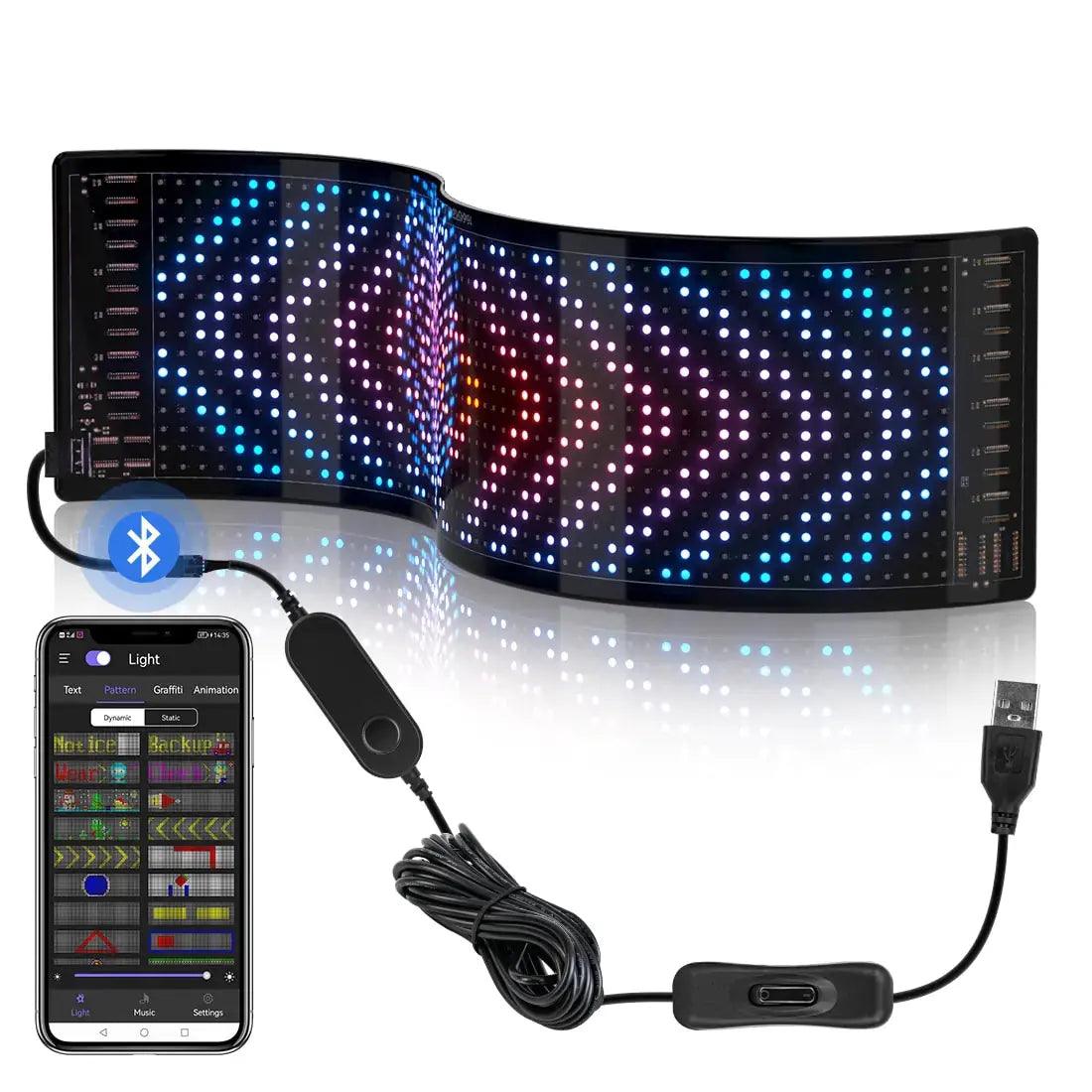 LED Matrix Pixel Panel Bluetooth - QMARIC Tech